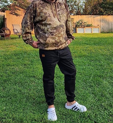 JMIERR Mens Casual Joggers Pants - Cotton Drawstring Chino Cargo Pants Hiking Outdoor Twill Track Jogging Sweatpants Pants - Image 7